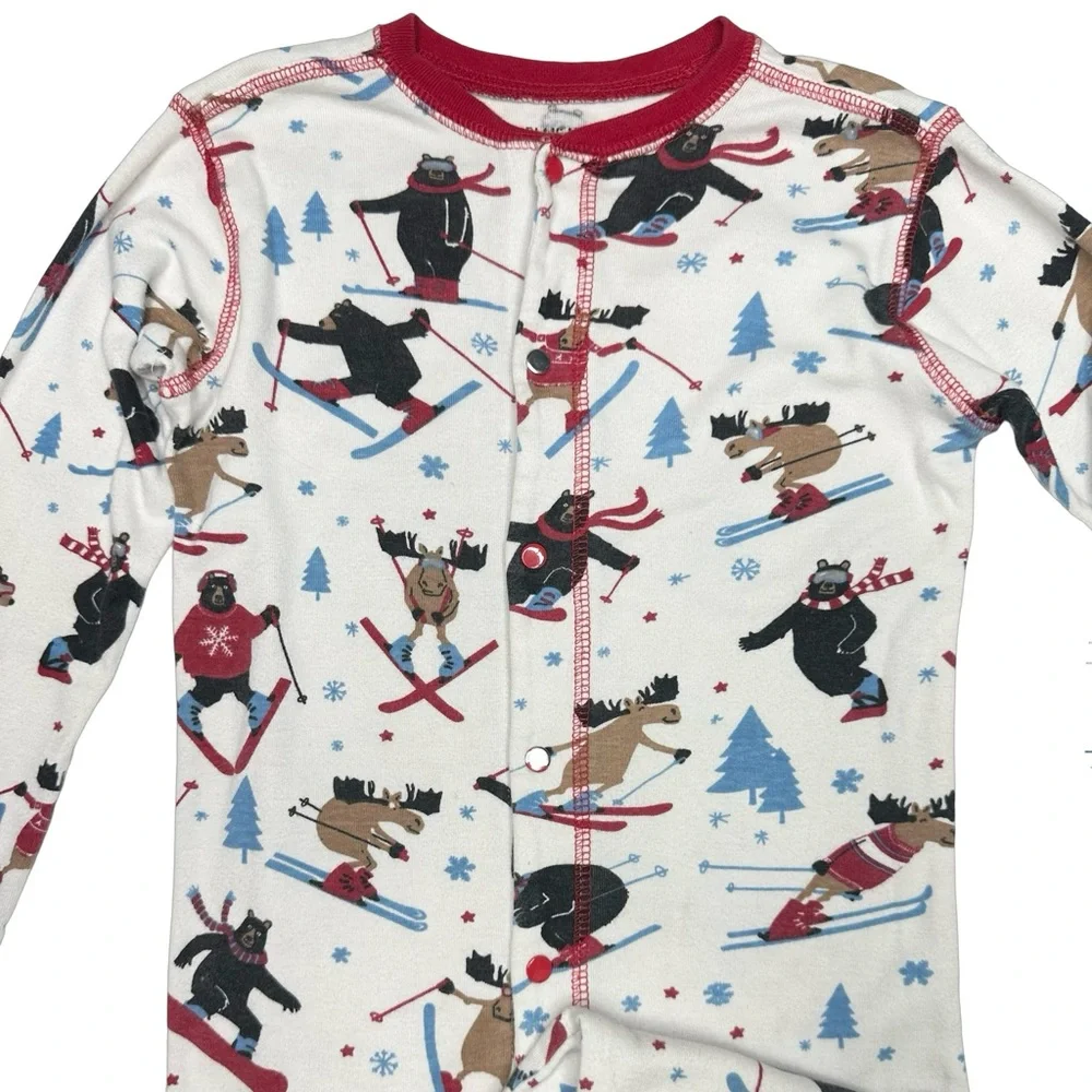 Little Blue House by Hatley Ski Bum Union Suit‎ Pajamas